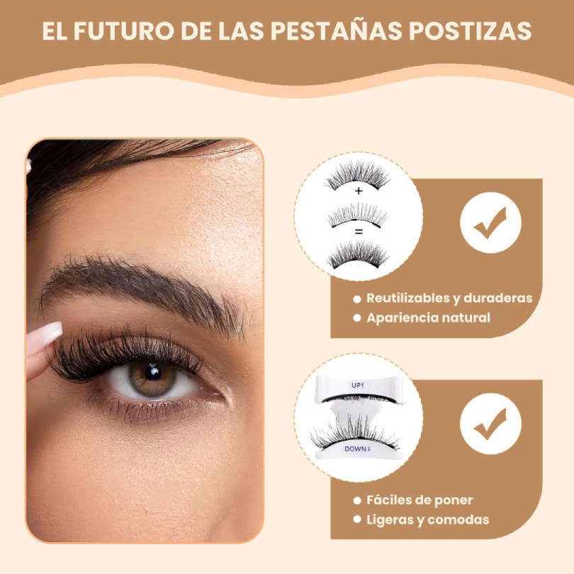Lysora - Kit Pestañas Magnéticas