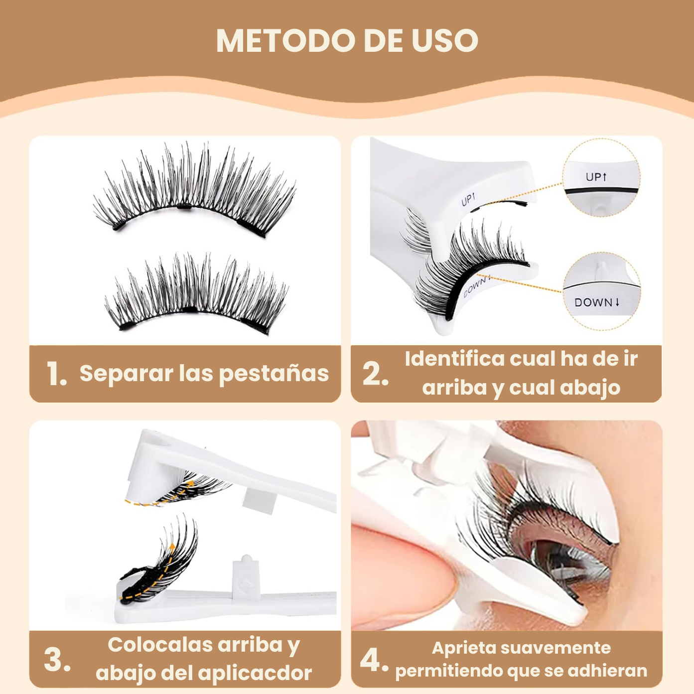 Lysora - Kit Pestañas Magnéticas