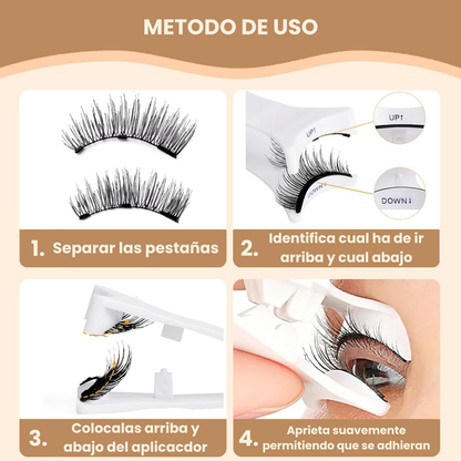 Lysora - Kit Pestañas Magnéticas
