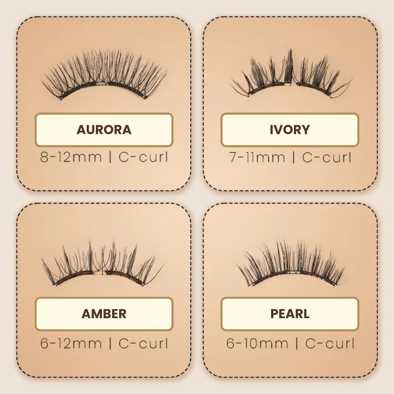 Lysora - Kit Pestañas Magnéticas